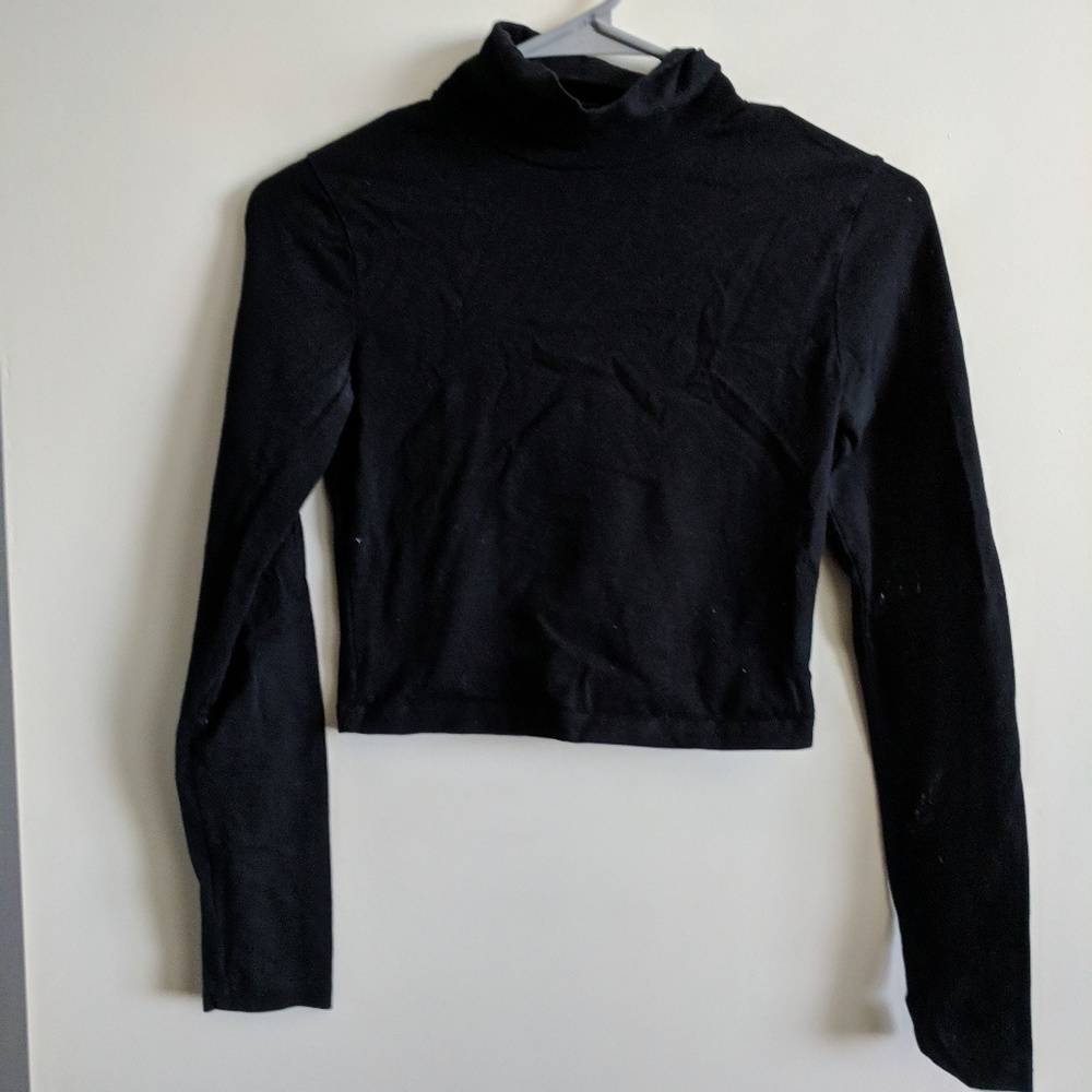 Forever 21 Crop Turtleneck